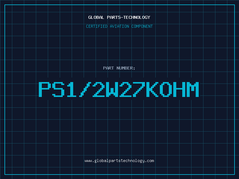 Aviation Part PS1/2W27kOHM