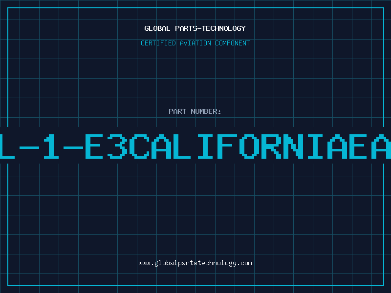 Aviation Part PS2502L-1-E3CALIFORNIAEASTERNL