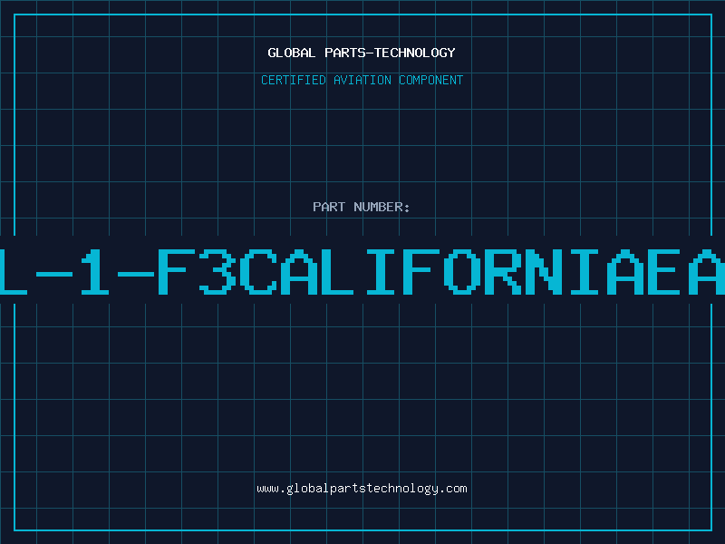 Aviation Part PS2505L-1-F3CALIFORNIAEASTERNL