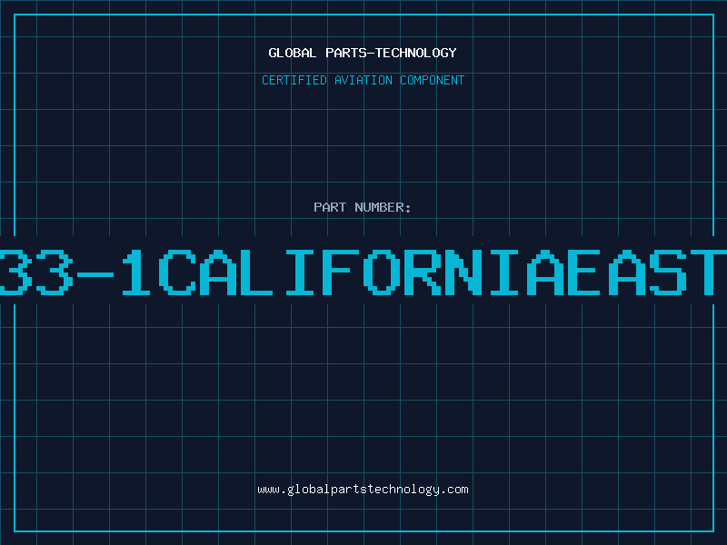 Aviation Part PS2533-1CALIFORNIAEASTERNL