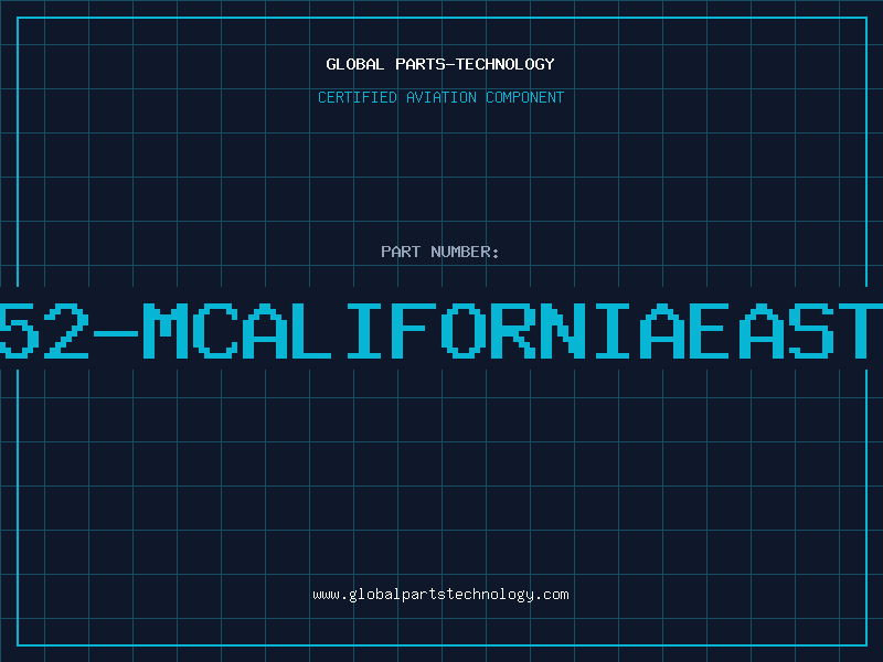 Aviation Part PS2652-MCALIFORNIAEASTERNL