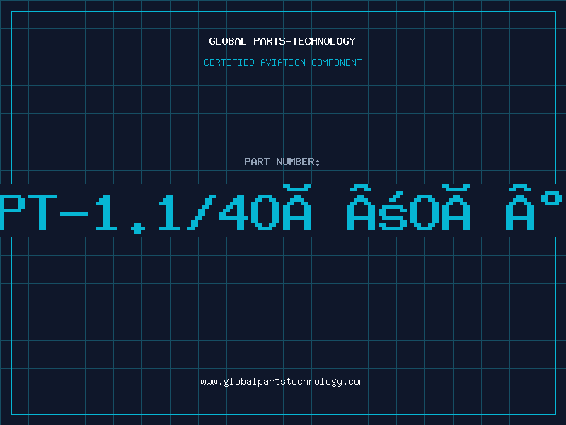 Aviation Part PT-1.1/4OÂ¶OÂ°