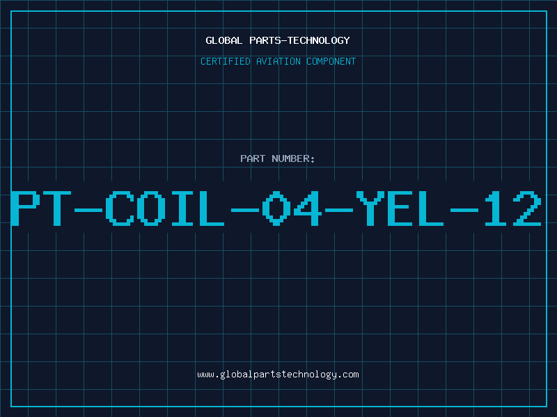 Aviation Part PT-COIL-04-YEL-12