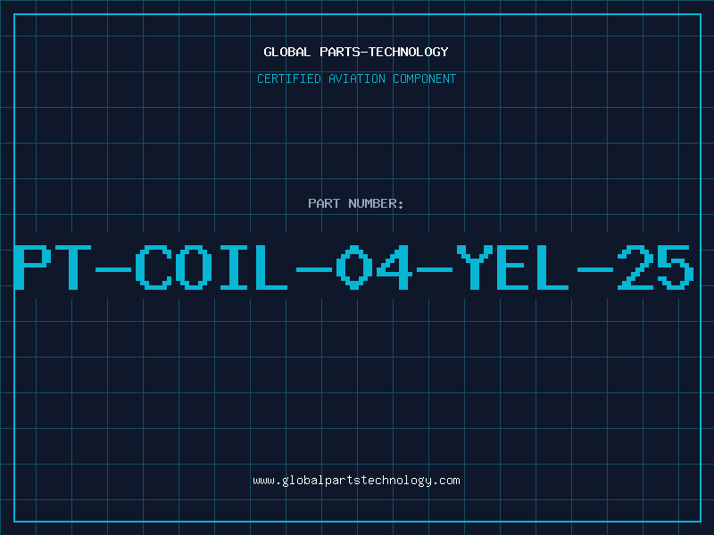 Aviation Part PT-COIL-04-YEL-25