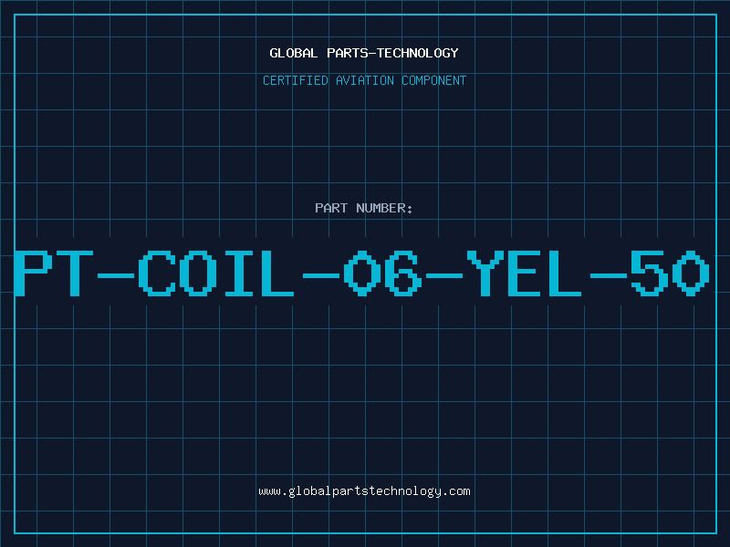 Aviation Part PT-COIL-06-YEL-50