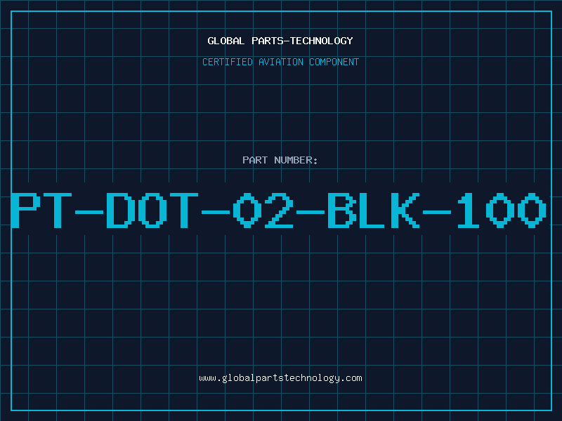 Aviation Part PT-DOT-02-BLK-100