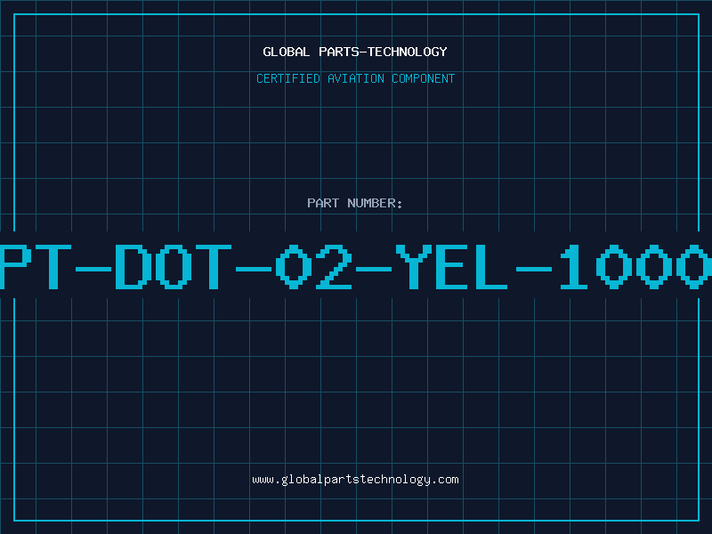 Aviation Part PT-DOT-02-YEL-1000