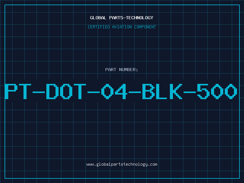 Aviation Part PT-DOT-04-BLK-500