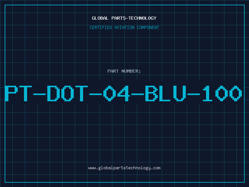 Aviation Part PT-DOT-04-BLU-100