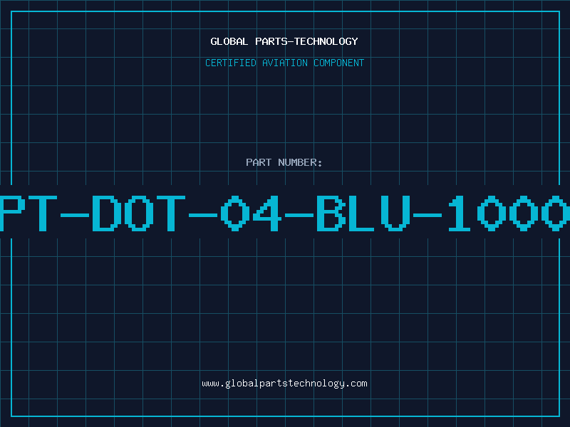 Aviation Part PT-DOT-04-BLU-1000