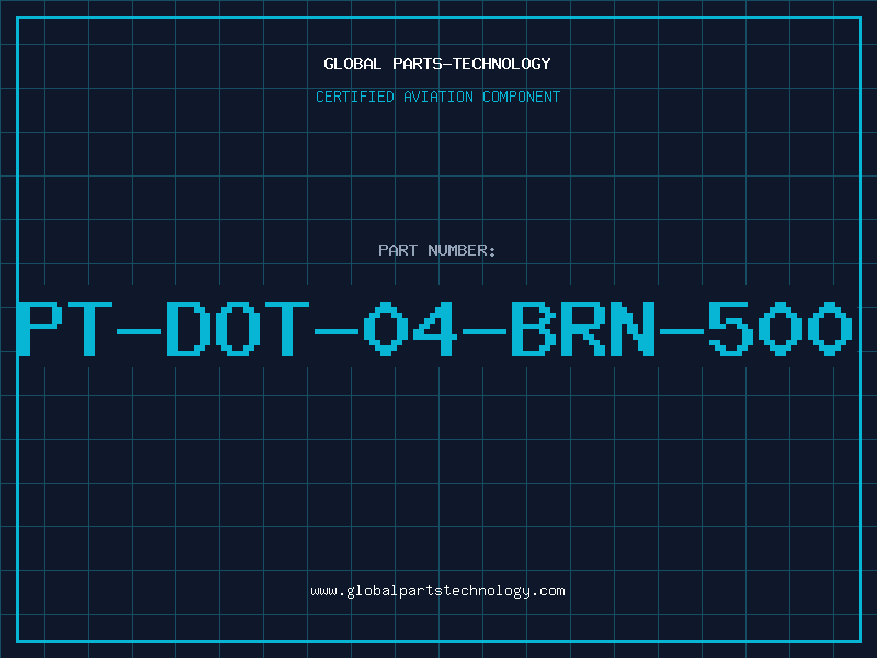 Aviation Part PT-DOT-04-BRN-500