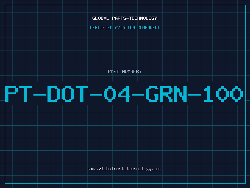 Aviation Part PT-DOT-04-GRN-100