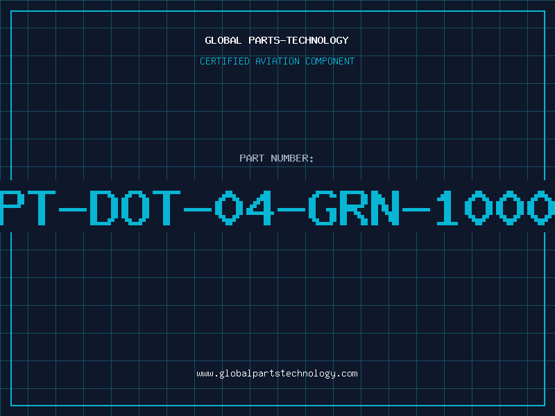 Aviation Part PT-DOT-04-GRN-1000