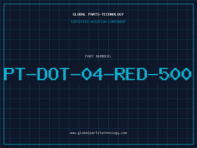 Aviation Part PT-DOT-04-RED-500