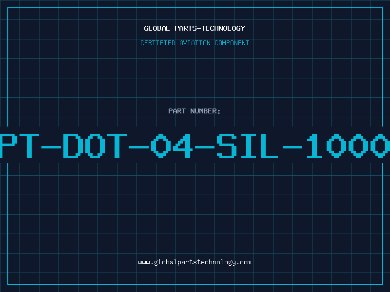 Aviation Part PT-DOT-04-SIL-1000