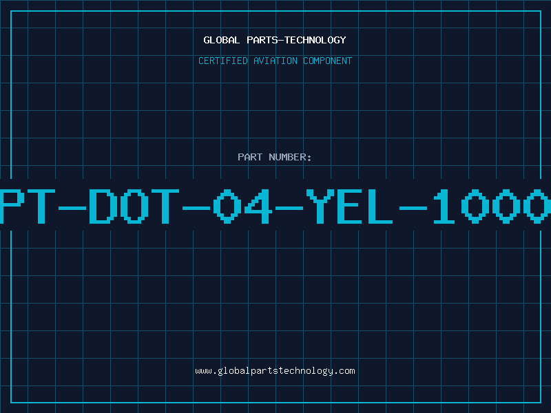 Aviation Part PT-DOT-04-YEL-1000