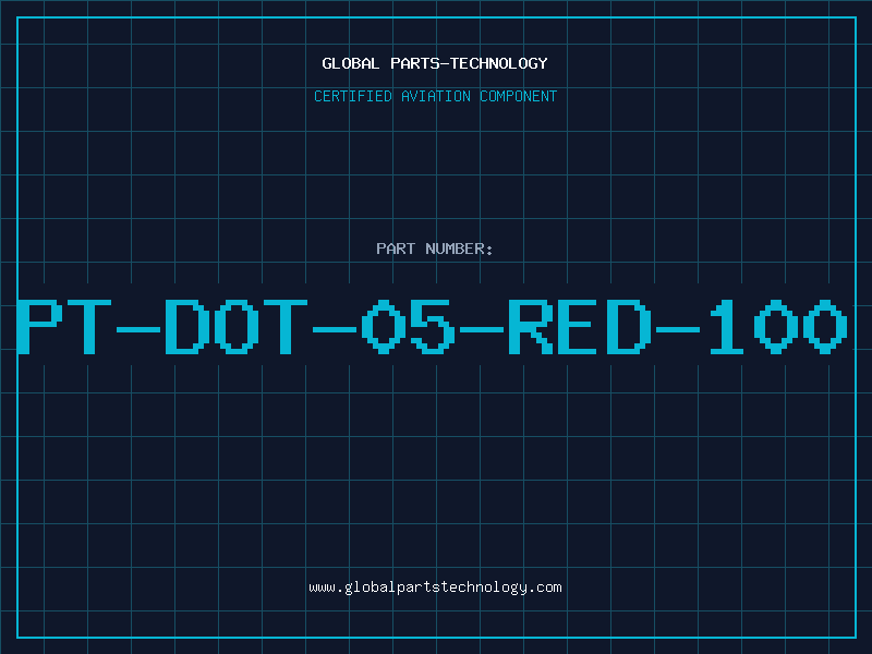 Aviation Part PT-DOT-05-RED-100