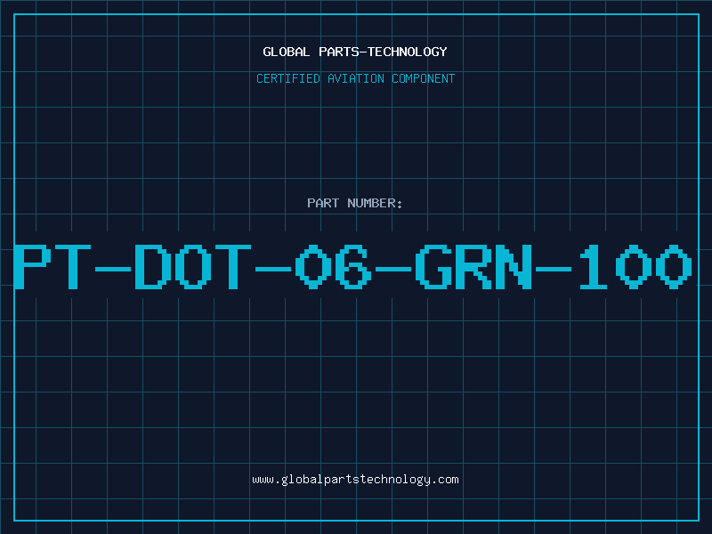 Aviation Part PT-DOT-06-GRN-100