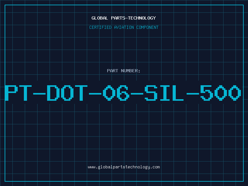 Aviation Part PT-DOT-06-SIL-500
