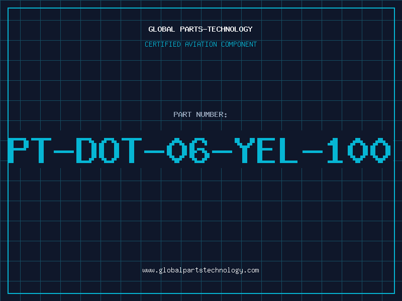 Aviation Part PT-DOT-06-YEL-100