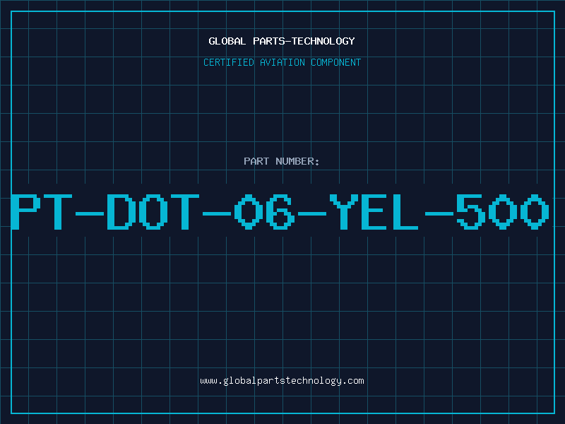 Aviation Part PT-DOT-06-YEL-500