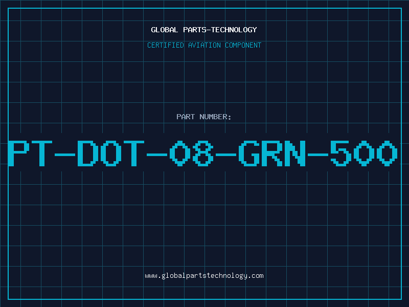 Aviation Part PT-DOT-08-GRN-500