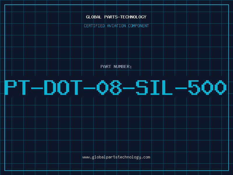 Aviation Part PT-DOT-08-SIL-500