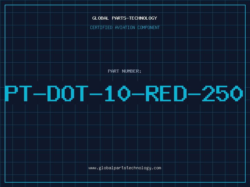 Aviation Part PT-DOT-10-RED-250