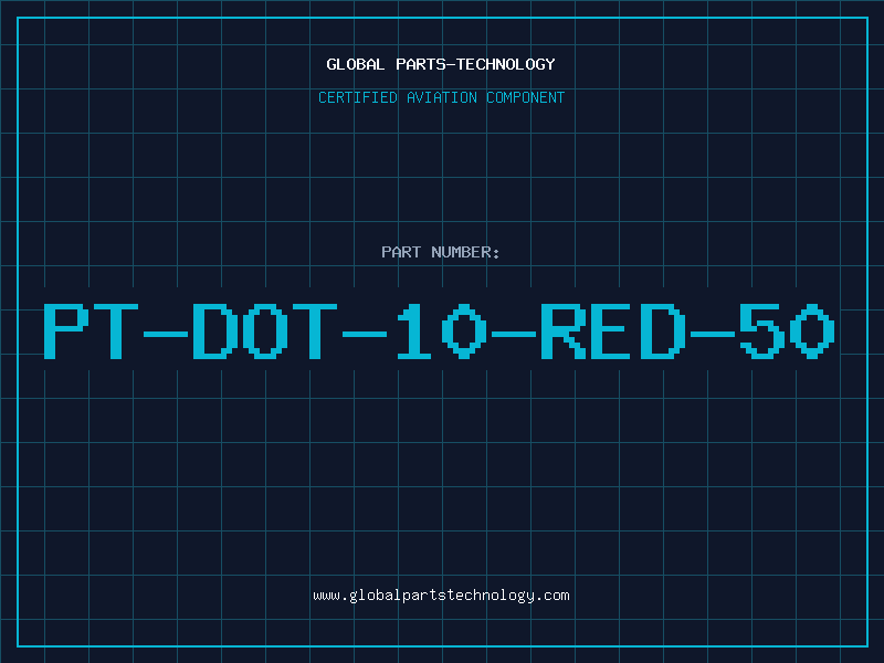 Aviation Part PT-DOT-10-RED-50