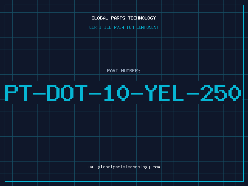 Aviation Part PT-DOT-10-YEL-250
