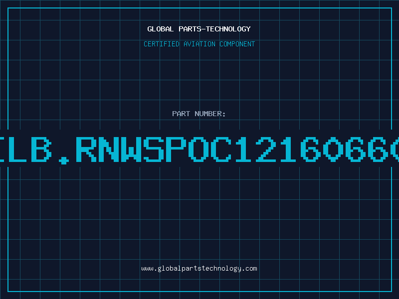Aviation Part PT.SILB.RNWSPOC12160660DN/A