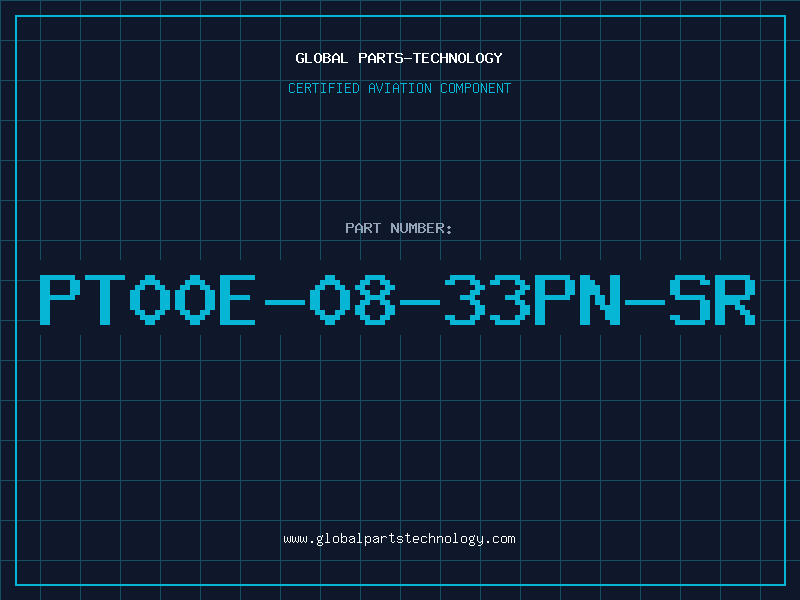 Aviation Part PT00E-08-33PN-SR