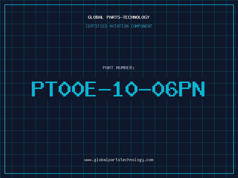 Aviation Part PT00E-10-06PN