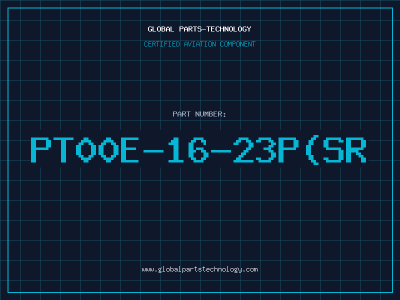 Aviation Part PT00E-16-23P(SR