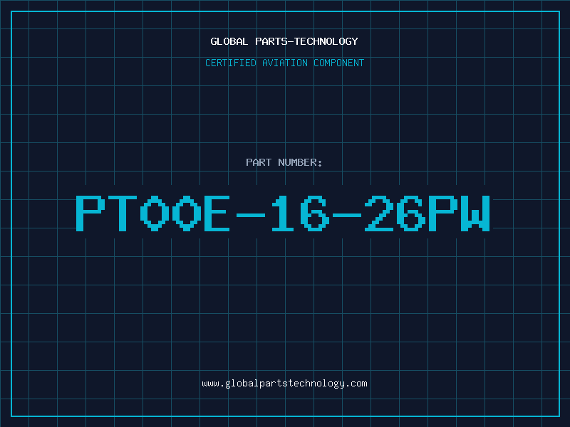 Aviation Part PT00E-16-26PW