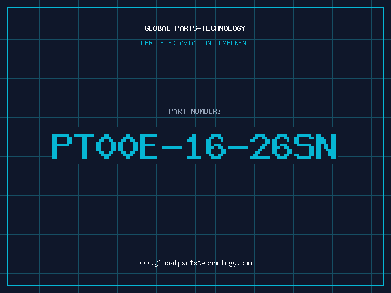 Aviation Part PT00E-16-26SN