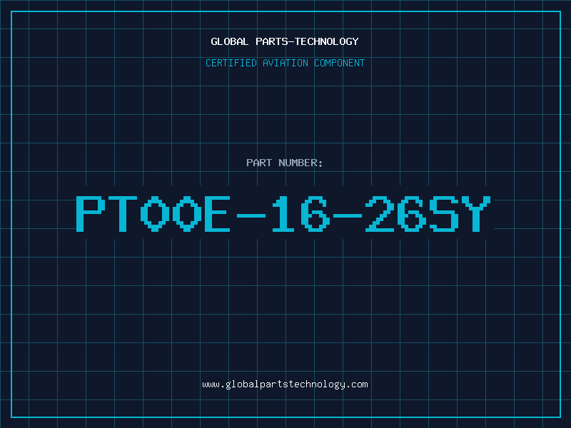 Aviation Part PT00E-16-26SY