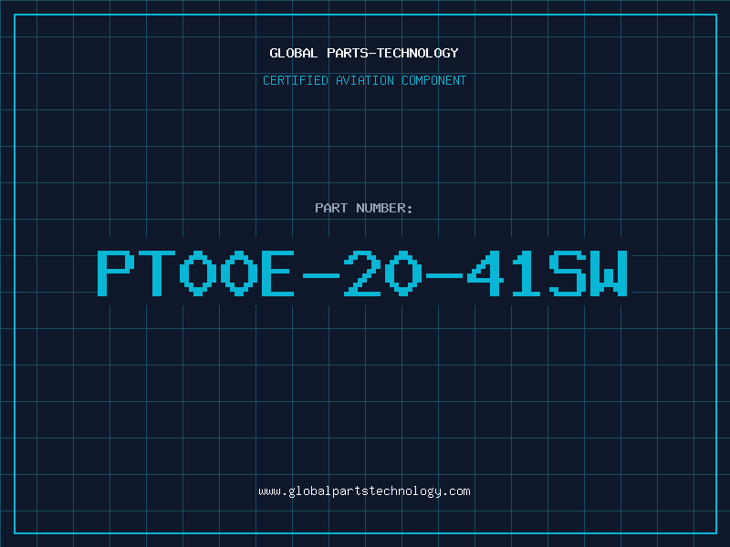 Aviation Part PT00E-20-41SW