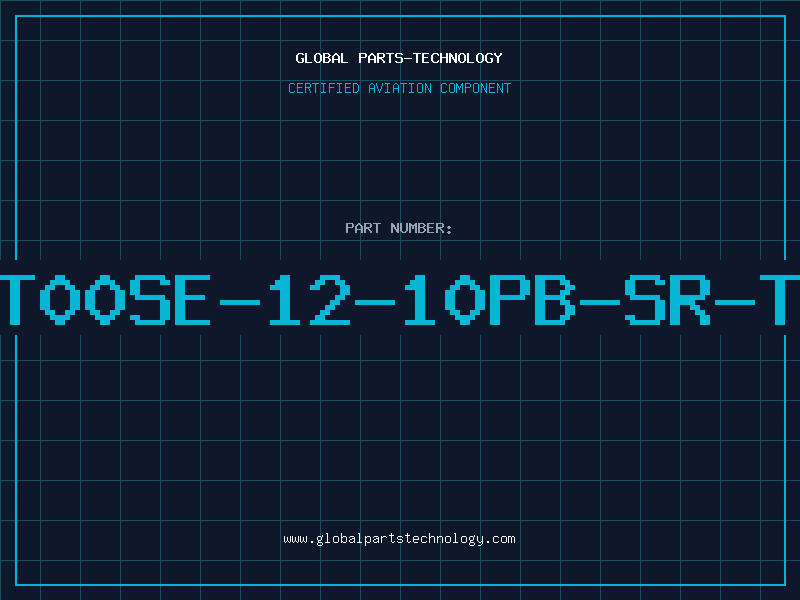 Aviation Part PT00SE-12-10PB-SR-T2