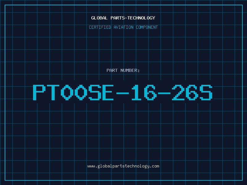 Aviation Part PT00SE-16-26S