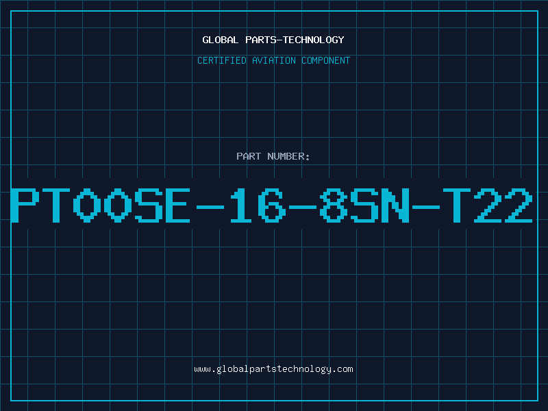 Aviation Part PT00SE-16-8SN-T22