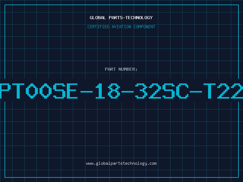 Aviation Part PT00SE-18-32SC-T22