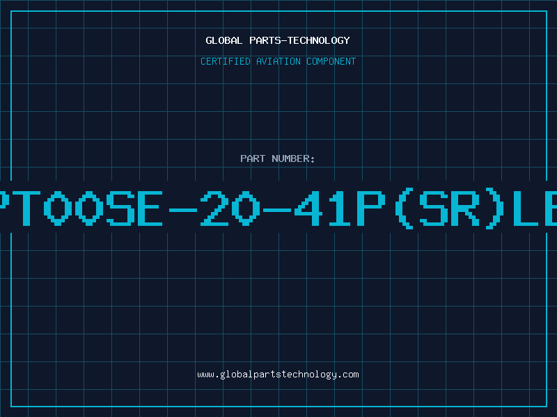 Aviation Part PT00SE-20-41P(SR)LE