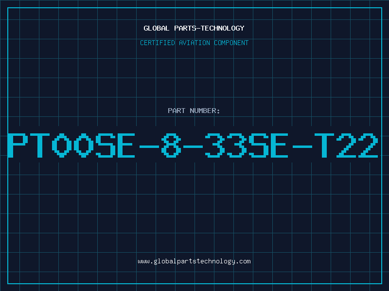 Aviation Part PT00SE-8-33SE-T22