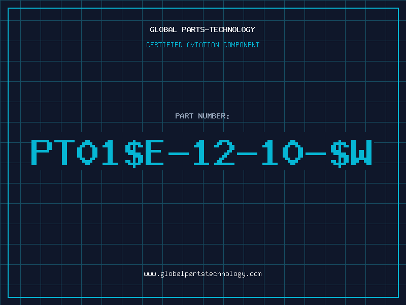Aviation Part PT01$E-12-10-$W