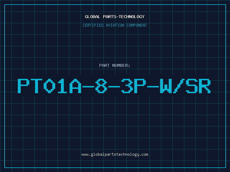 Aviation Part PT01A-8-3P-W/SR