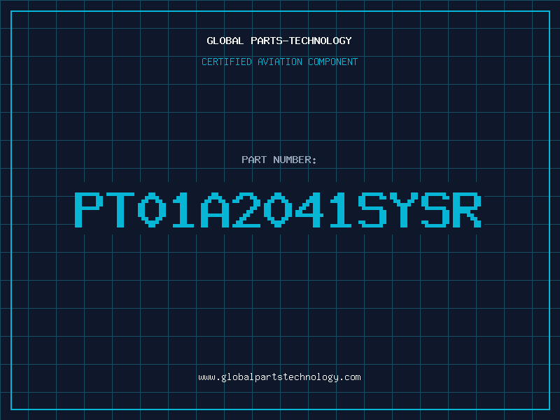 Aviation Part PT01A2041SYSR