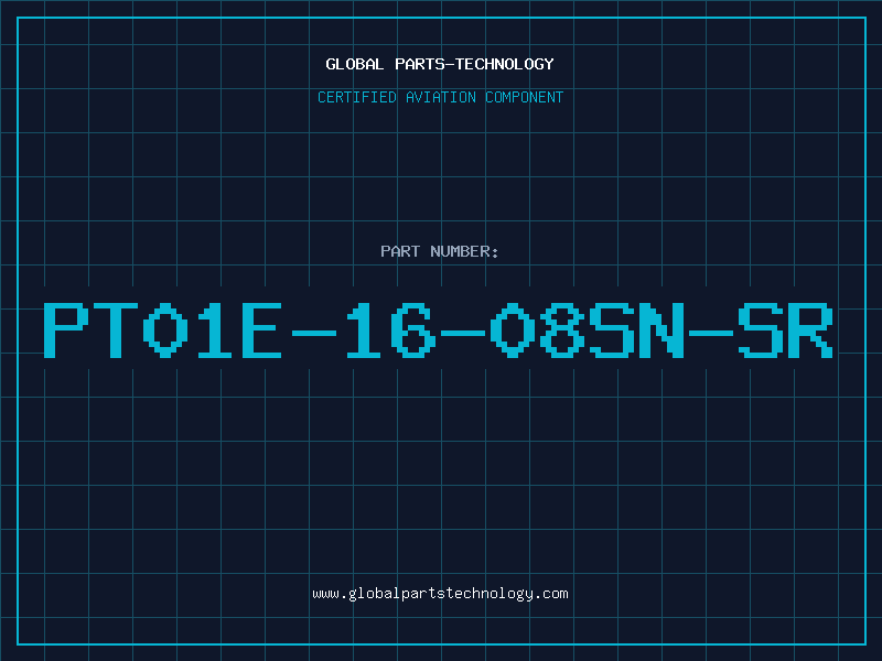 Aviation Part PT01E-16-08SN-SR