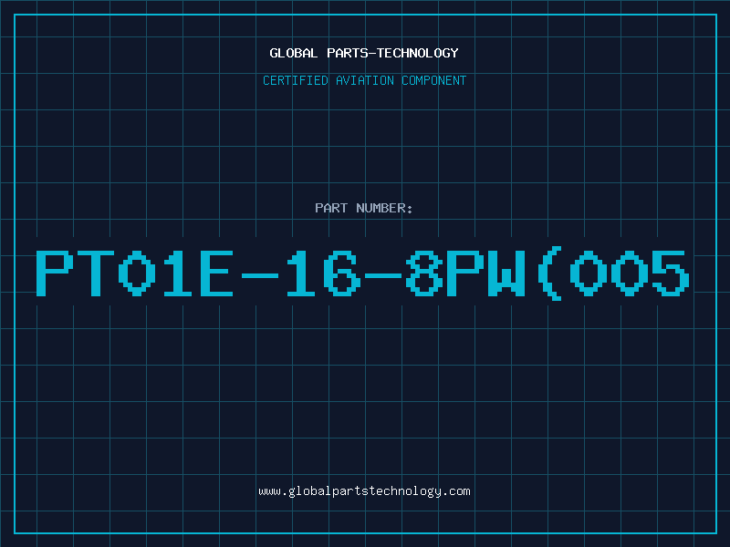 Aviation Part PT01E-16-8PW(005