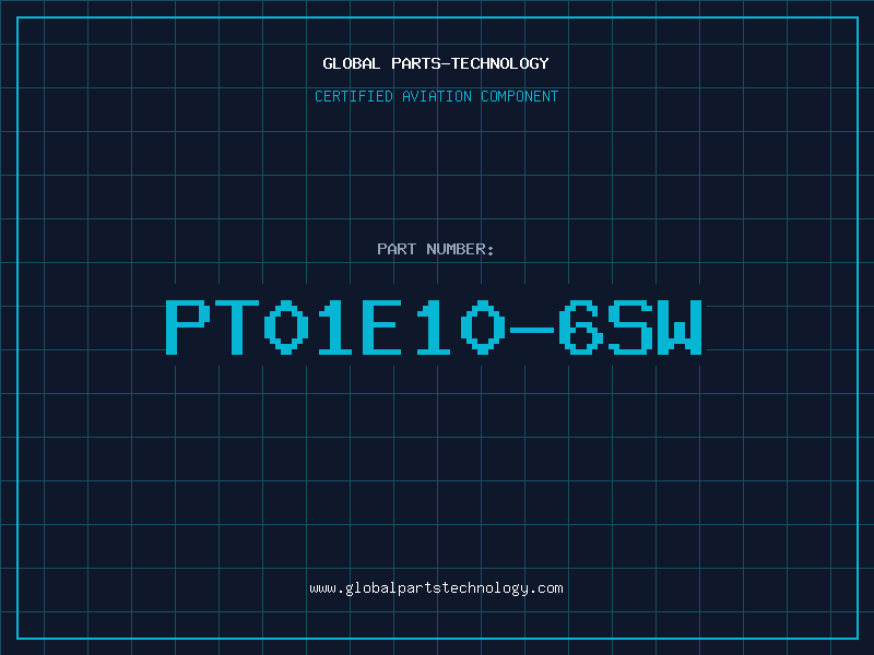 Aviation Part PT01E10-6SW